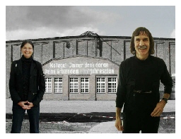 Fotomontage Jeanette Geissler trifft Mario Monden Fotomontage Potsdam Babelsberg